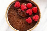 3-Minute Microwave Chocolate Mug Cake for One