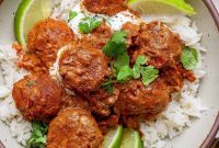 Butter Chicken Meatballs: Creamy 30-Minute Dinner