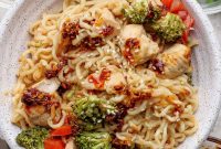 Crispy Oven-Baked Ramen Noodles