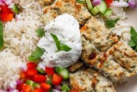 Crispy Air Fryer Mediterranean Chicken Bites