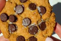 Single-Serve Air Fryer Chocolate Chip Cookie