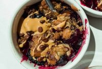 2-Ingredient Air Fryer Berry Cobbler