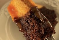 Chocoflan Recipe: Chocolate Cake with Creamy Flan
