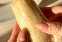 Poblano and Cheese Tamales (Rajas con Queso)