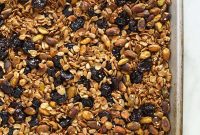 Homemade Pistachio Cherry Granola
