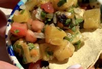 Smoky Grilled Pineapple Habanero Salsa Recipe