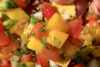 Spicy Mango Salsa Recipe with Jalapeño and Lime