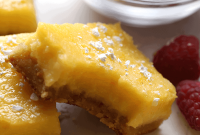 Gluten Free Lemon Bars Recipe with Zesty Shortbread Crust