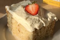 Chamomile Infused Tres Leches Cake Recipe