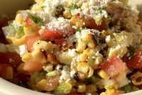 Roasted Corn Salsa with Serrano and Cotija Recipe
