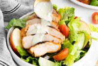 Grilled Buffalo Chicken Salad Recipe with Blue Cheese