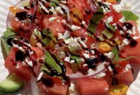 Spicy Watermelon, Mint and Feta Salad Recipe