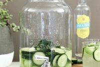 Large-Batch Cucumber Vodka Cocktail for Parties