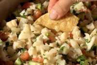 Zesty Cauliflower Ceviche with Lime and Cilantro