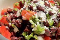 Zesty Black Bean Salsa for Chips and Tacos