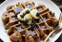 Crispy Zucchini Waffles with Parmesan and Herbs
