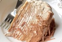 Mexican Cinnamon Coffee Crepe Cake