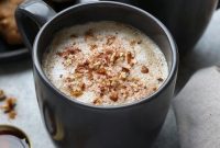Homemade Dairy-Free Maple Pecan Latte Recipe
