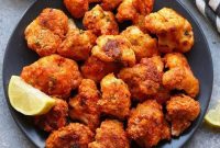 Crispy Buffalo Cauliflower Wings