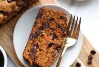 Moist Chocolate Chip Carrot Cake Bread Recipe