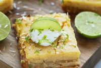 How to Make Coconut Key Lime Pie Bars (Video)