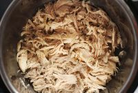 Instant Pot Shredded Chicken for Tacos, Salads and Sandwiches
