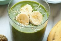 Creamy Banana Matcha Smoothie Recipe
