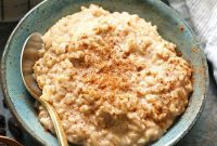 Creamy Brown Rice Pudding Recipe