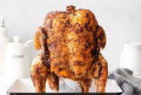 Juicy Beer Can Chicken Recipe with Crispy Skin