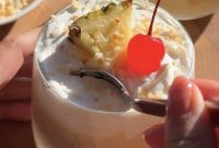 Pina Colada Rice Pudding Recipe with Coconut and Pineapple