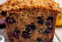 Moist Blueberry Banana Bread Recipe