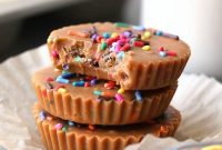 Cake Batter Cashew Butter Fat Bombs (Keto No-Bake Treats)