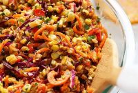 Fresh Summer Corn Salad Recipe with Tomatoes and Basil