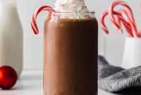 Dark Chocolate Peppermint Protein Shake Recipe