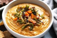 Creamy Vegan Queso Dip Recipe with Cashews