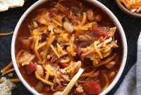 Weeknight Crockpot Chicken Chili Recipe