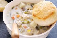 Creamy Slow Cooker Chicken Pot Pie Soup Recipe