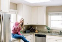 VELUX Skylight Reveal: See Our Fit Foodie Kitchen Upgrade