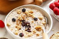 Creamy Overnight Steel-Cut Oats