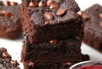 Fudgy Chocolate Beet Brownies