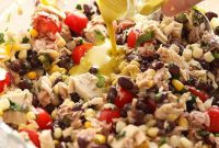 Fiesta Tuna Salad Recipe with Avocado, Corn & Lime