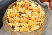 High-Protein Egg Salad with Avocado and Fresh Herbs