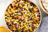 Zesty Black Bean and Corn Salad Recipe with Lime