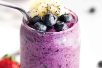 Triple Berry Protein Smoothie for Energy and Recovery