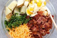 Oven-Baked Potato Salad with Crispy Skins and Fresh Herbs