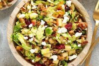 Shaved Brussels Sprouts Salad Recipe