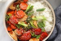 Savory Teriyaki Chicken Stir-Fry with Vegetables