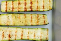 Grilled Zucchini with Garlic, Lemon, and Herbs