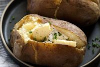 Slow Cooker Baked Potatoes: Fluffy, Make-Ahead Side