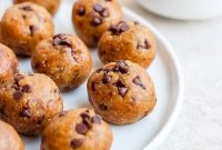 Homemade No-Bake Cookie Dough Energy Bites